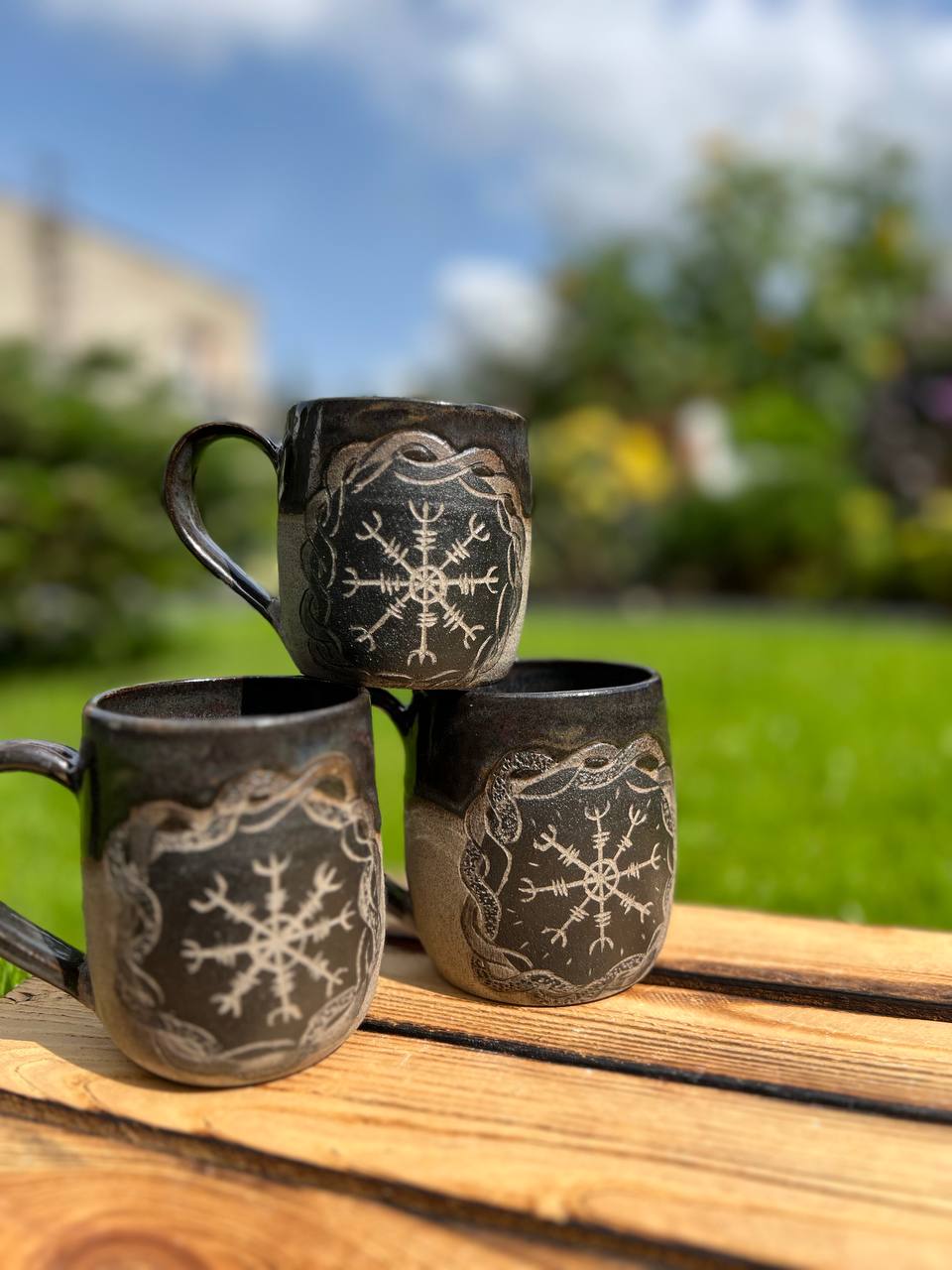 Kubek Tarcza Algizowa (Aegishjalmur) - obrazek 7