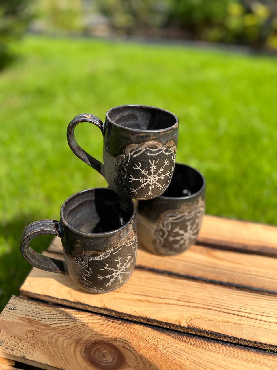 Kubek Tarcza Algizowa (Aegishjalmur) - obrazek 8